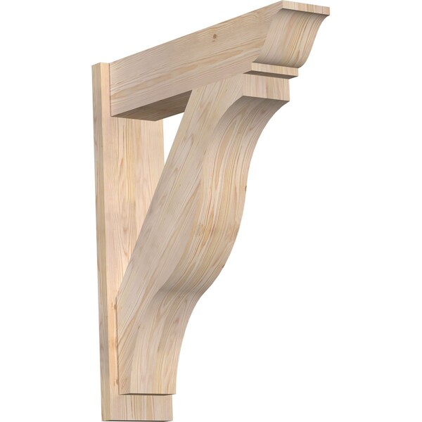 Ekena Millwork Funston Traditional Smooth Outlooker, Douglas Fir, 7 1/2"W x 30"D x 36"H OUT08X30X36FST01SDF - main